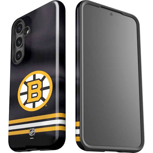 NHL Boston Bruins Home Jersey Galaxy S24 Plus Impact Case